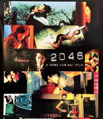 2046 Rolled double-sided onesheet. Part of Wong Kar-wai's epic romance trilogy. C9 $175.00