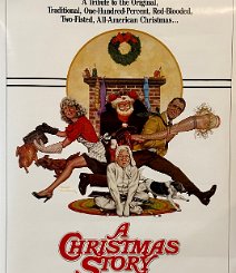 A Christmas Story Rolled single-sided onesheet. Never folded, though that was the norm for posters back in 1983 when this movie was released. A staple during the holiday season,...