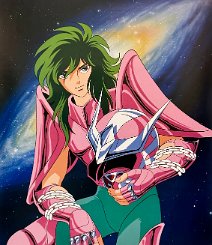 Saint Seiya Rolled single-sided Japanese B2. 1986, Yasuhito Kikuchi anime, also released as Knights of teh Zodiac . C9. $35.00