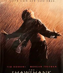 The Shawshank Redemption Rolled single-sided onesheet. Even the single-sided onesheets for this movie are scarce because the demand is huge for collectable condition copies. C9...